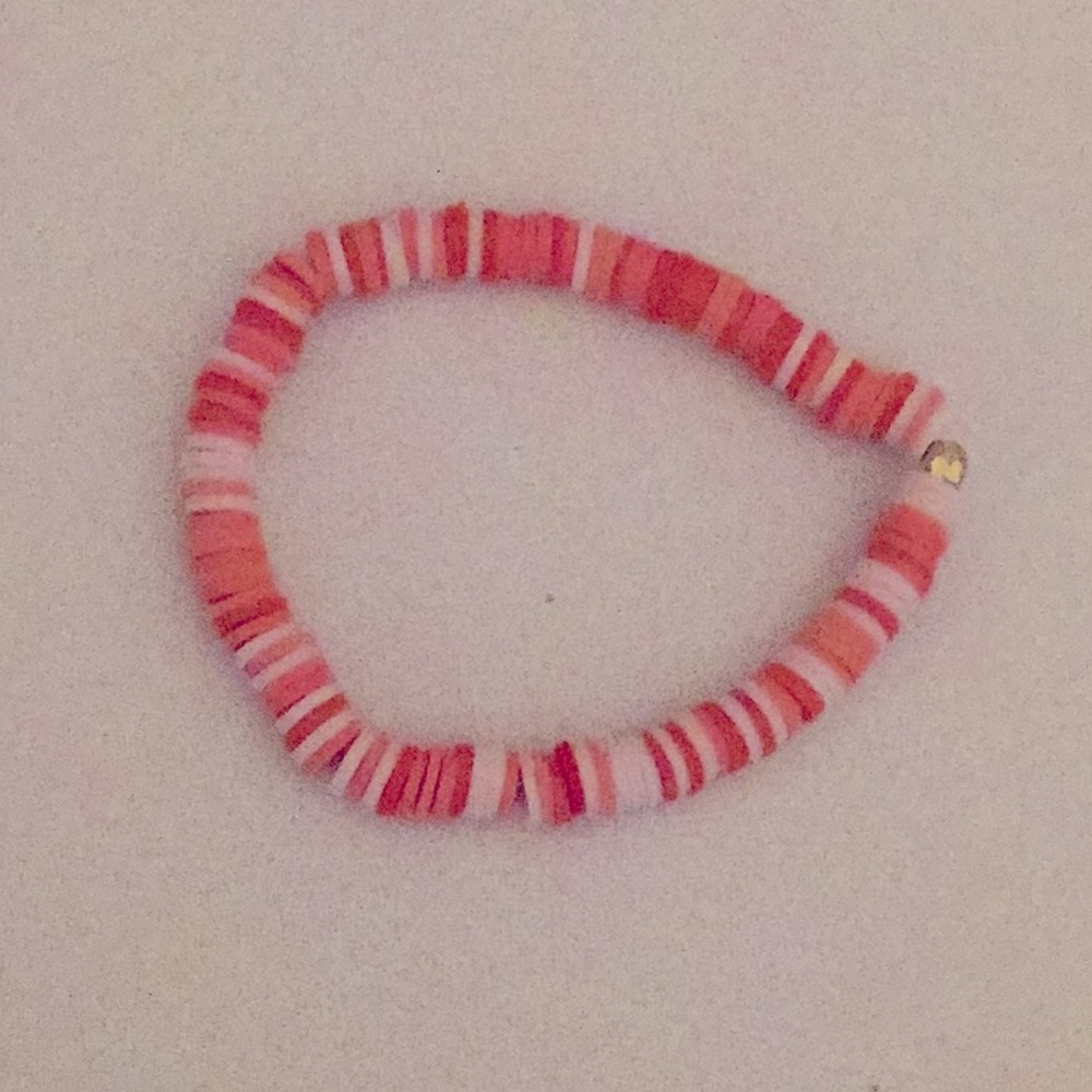 Clay bead, bracelet